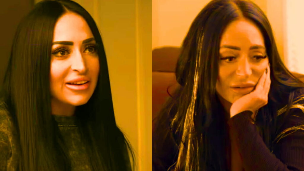 Emotional Reunion of Angelina Pivarnick and Her Biological Father on 'Jersey Shore Family Vacation'