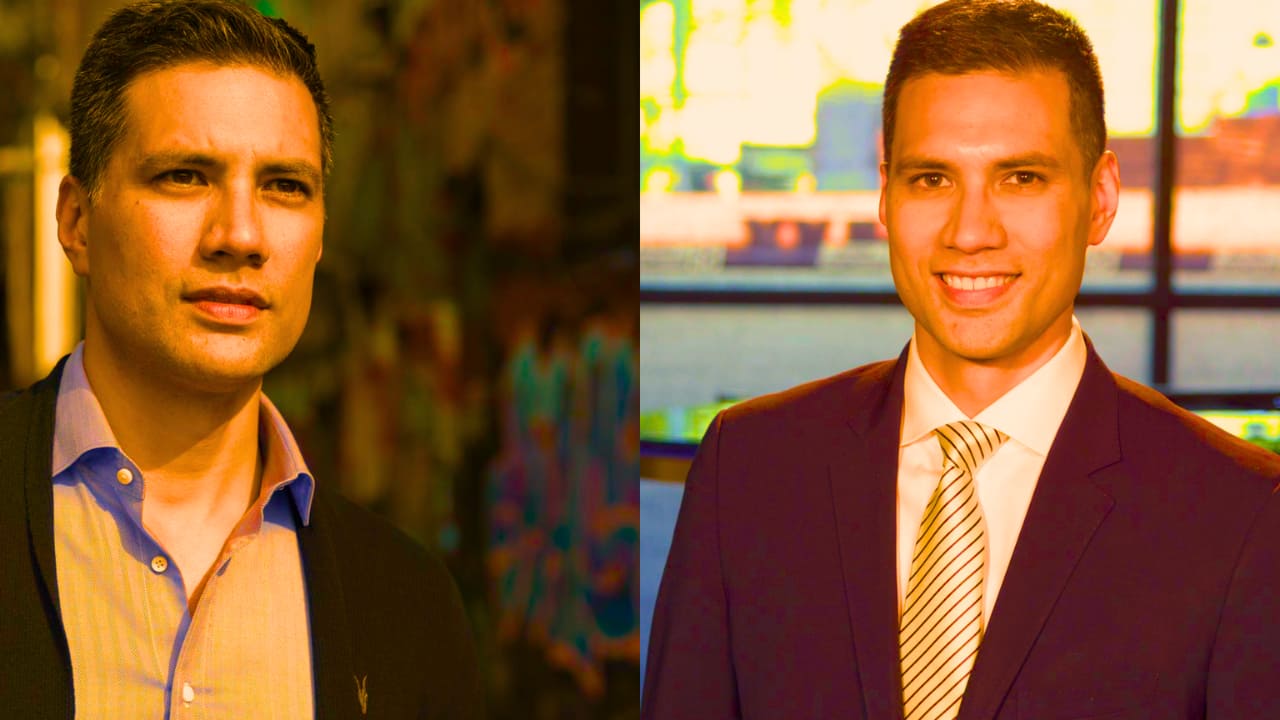 Reggie Aqui's growth as he transitions from reporting at local news stations.